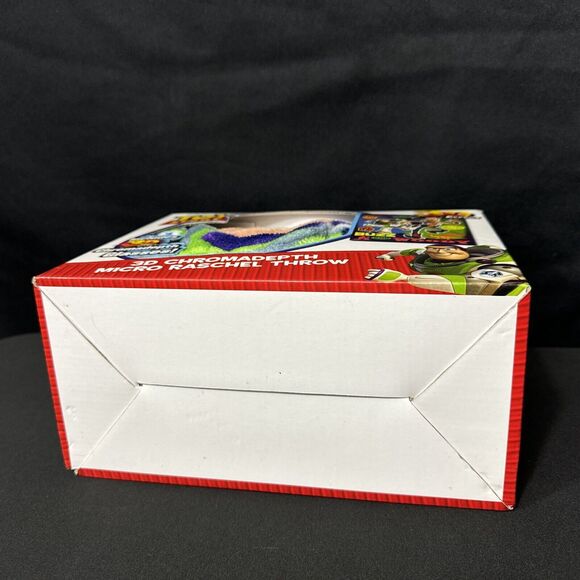 Toy Story 3D Chromadepth Micro Raschel Throw Blanket HTF Disney Pixar NEW Buzz - Picture 6 of 7